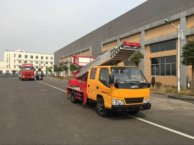 江鈴32米高空作業(yè)云梯車(chē)