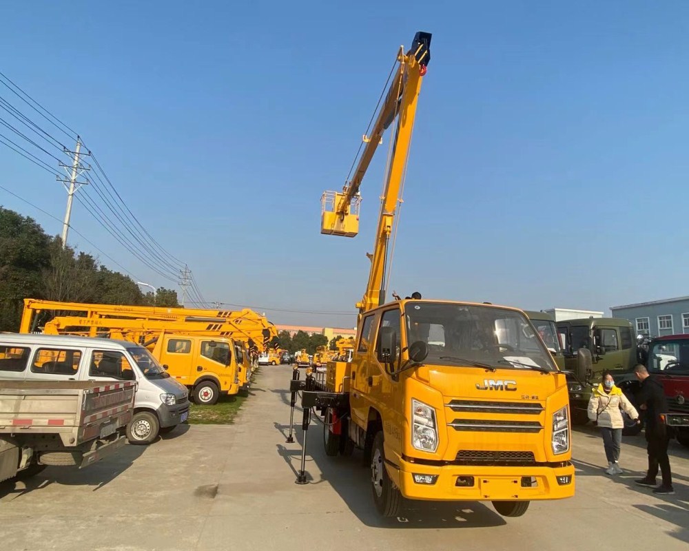  13米藍(lán)牌江鈴順達(dá)雙排高空作業(yè)車