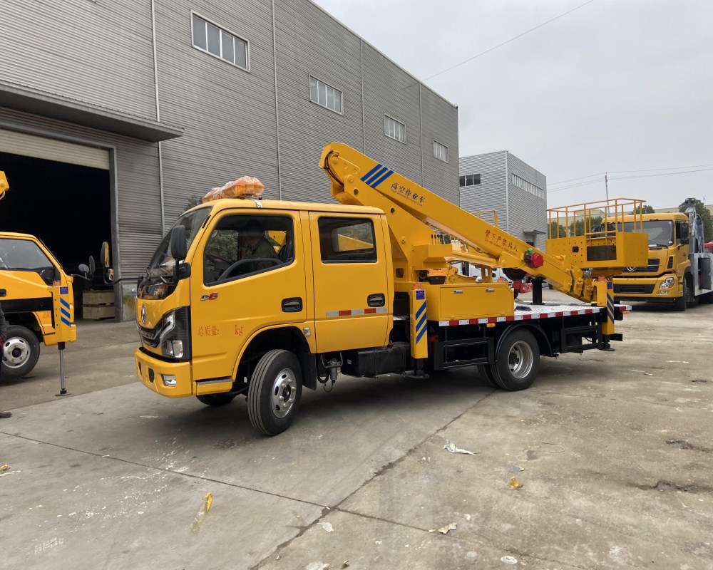 國(guó)六江鈴順達(dá)雙排20米直臂高空作業(yè)車